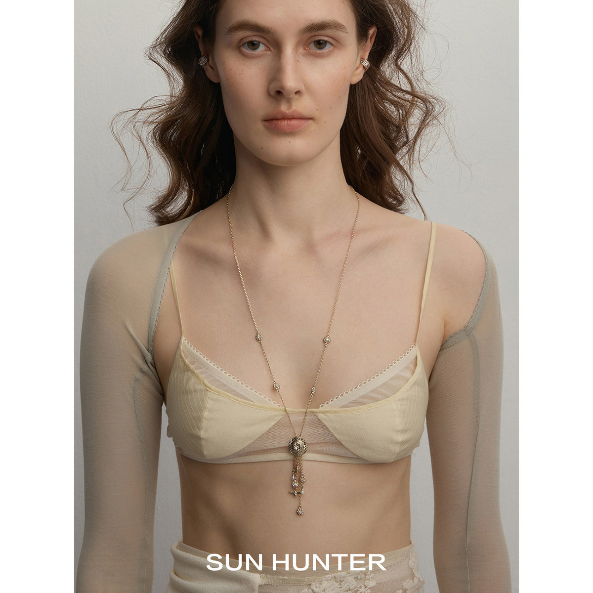 MUKTANK×SUN HUNTER Garden Woven Hat Tassel Necklace