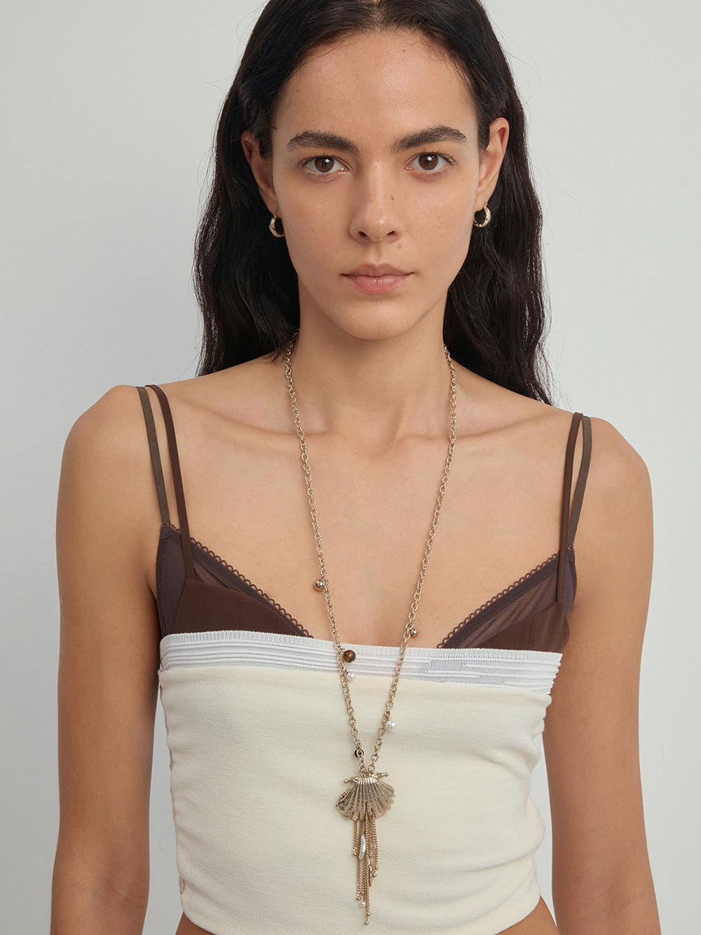 MUKTANK×SUN HUNTER Ocean Fringe Necklace