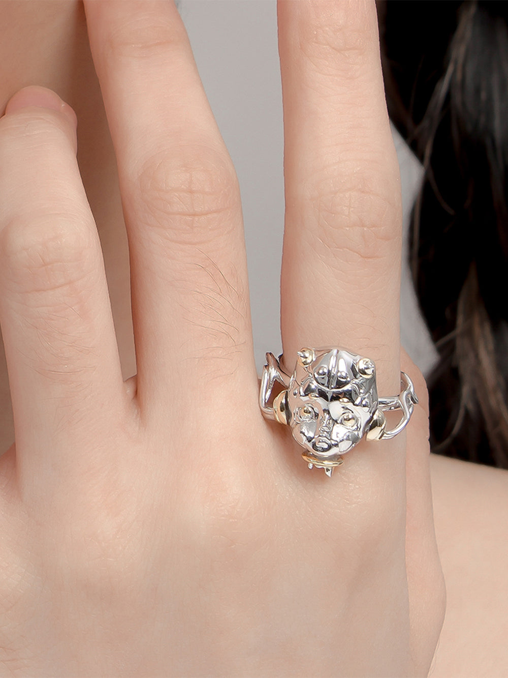 MUKTANK×QUANDO Ex Machina Sterling Silver Rings