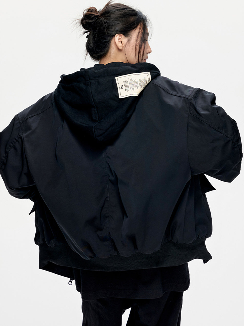 MUKTANK × ARDENCODE Loose Hooded Cotton Jacket