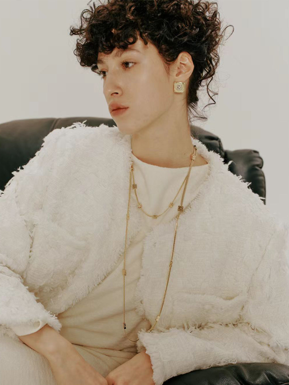 MUKTANK × JUUNNGLE Adjustable Letter Necklace