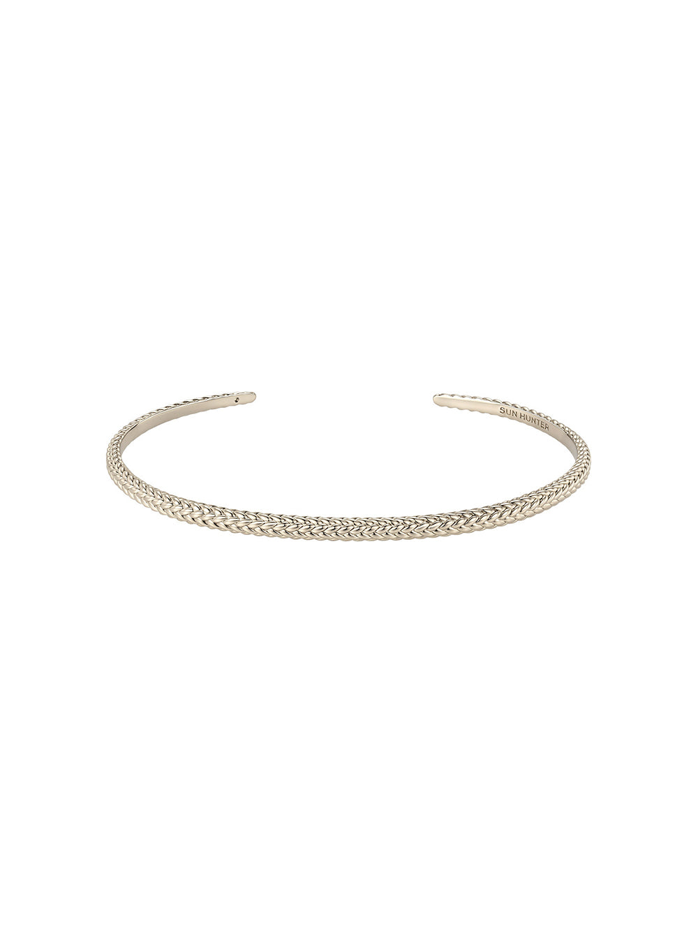 MUKTANK×SUN HUNTER Garden Woven Bangle (Narrow)