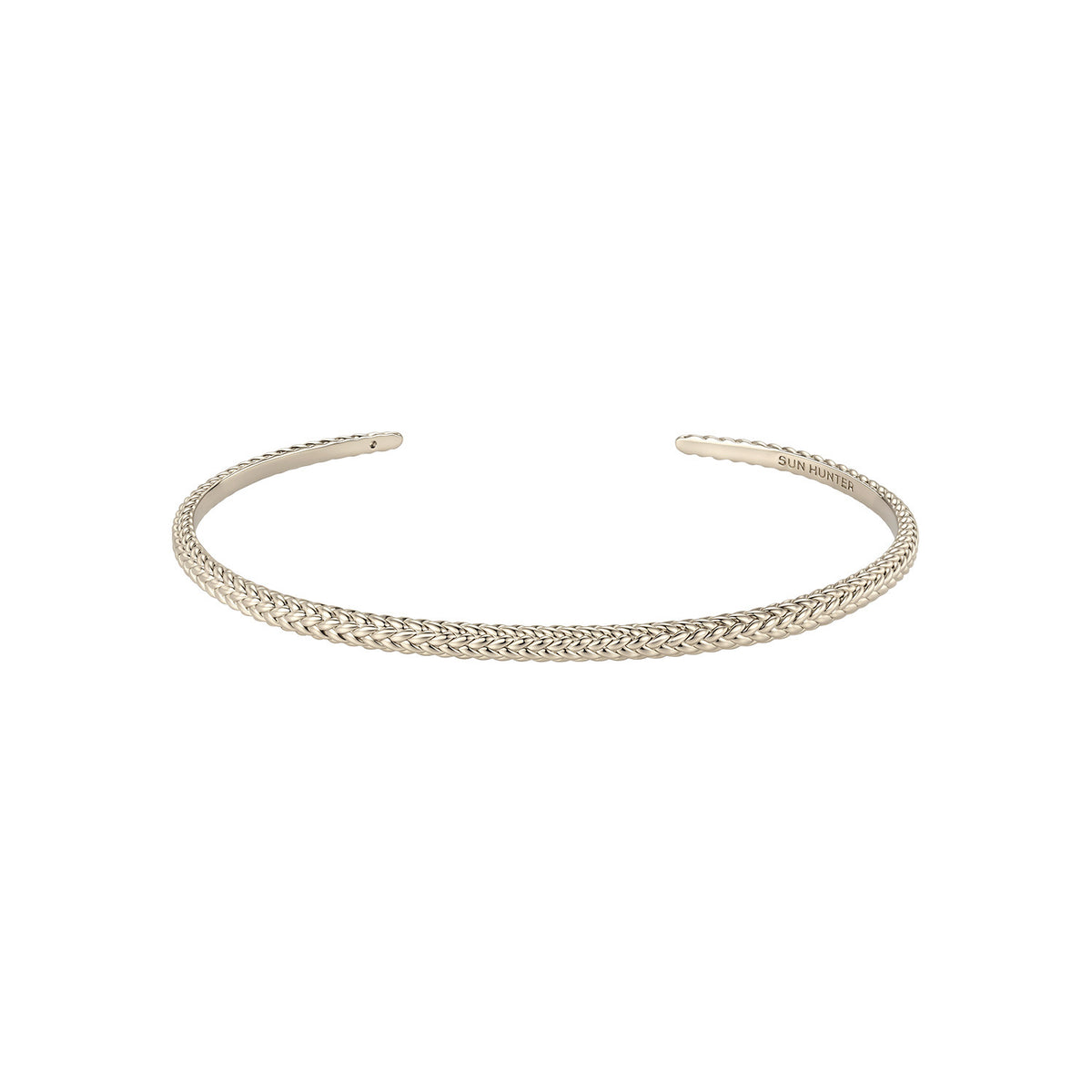 MUKTANK×SUN HUNTER Garden Woven Bangle (Narrow)