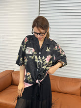 Mukzin“Capsule Collection”New Chinese-Style Printed Short-Sleeved Shirt With A Turned-Up Collar