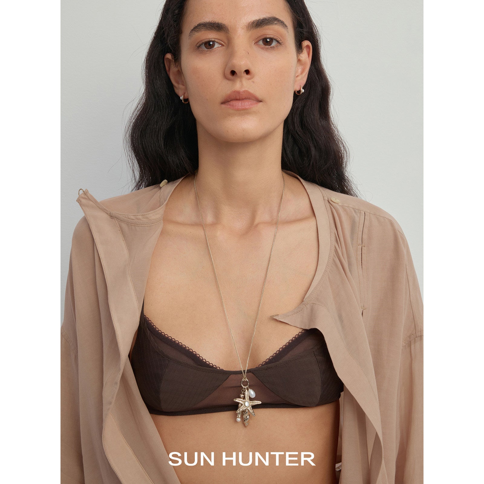 MUKTANK×SUN HUNTEROcean Starfish Tassel Necklace