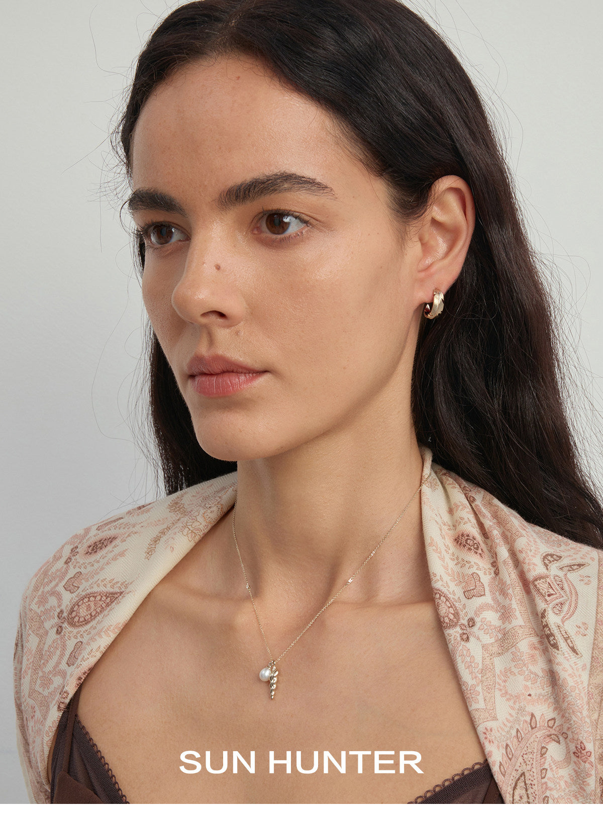 MUKTANK×SUN HUNTEROcean Conch Plain Chain
