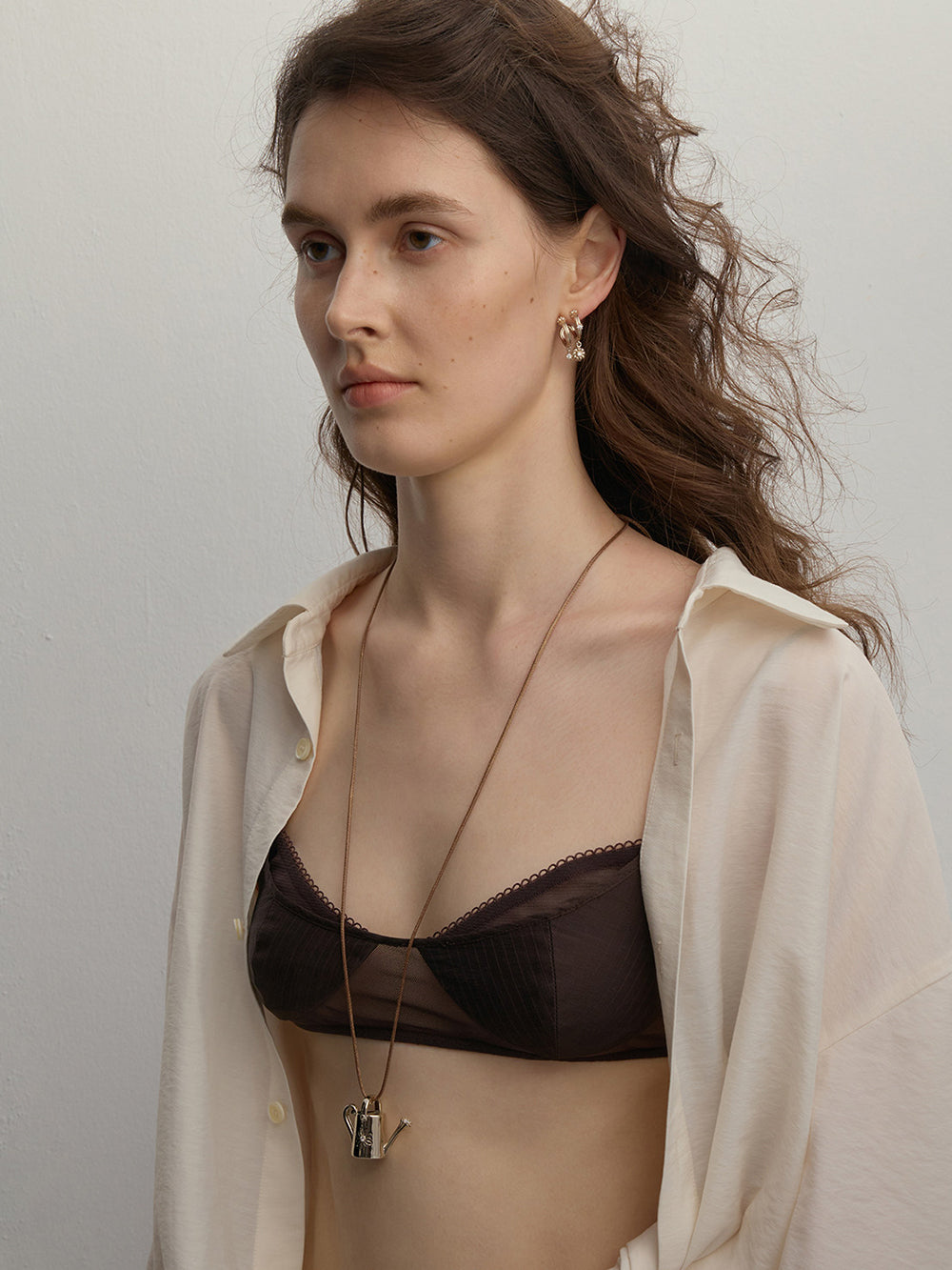 MUKTANK×SUN HUNTER Garden Watering Can Pull-Chain Necklace