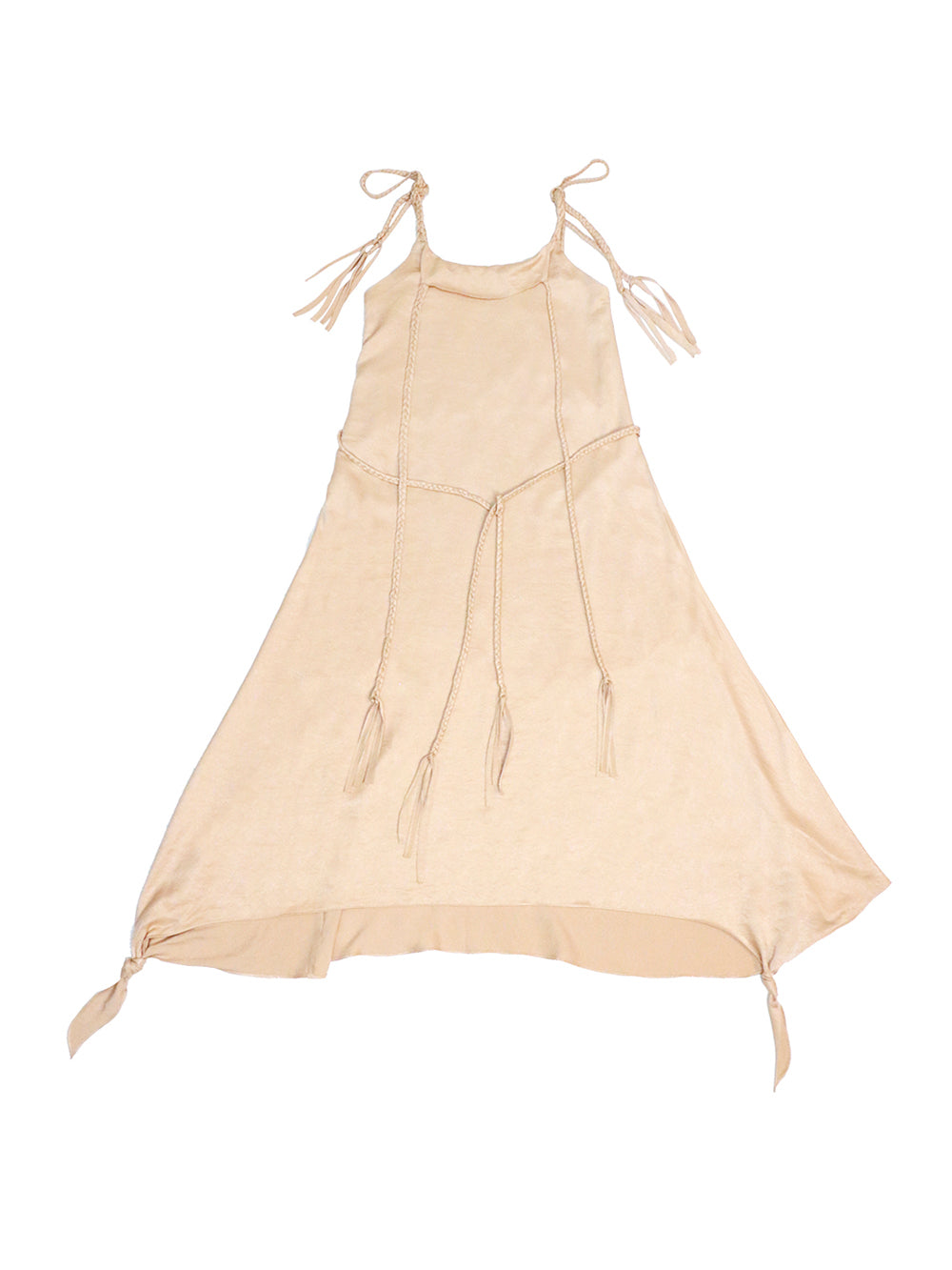 MUKTANK x COOLOTHES Twisted Rope Sling Dress