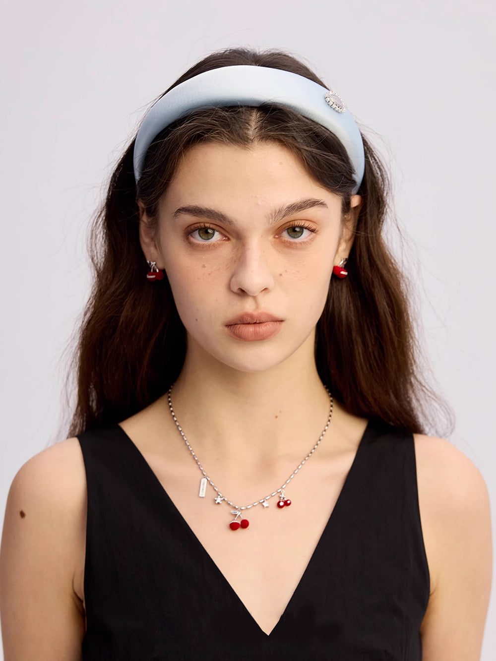 MUKTANK×SUN HUNTER Cradle Shaped Wire-drawn Ball Earrings