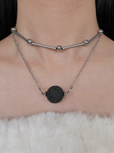 MUKTANK×DARK DREAM Diffuser Stone Pendant Necklace in Two Styles (Style A and Style B) for Layered Wearing