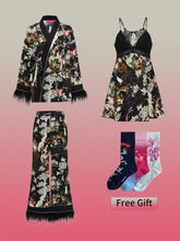 MUKZIN Charming Printed Original Three Pece Set High Quality+Socks