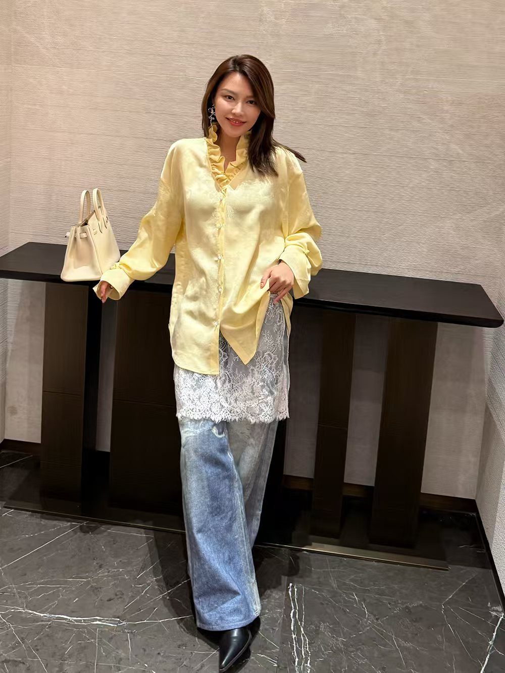 MUKZIN "Rock Sugar Pear" Versatile and Loose New Chinese-style Shirt