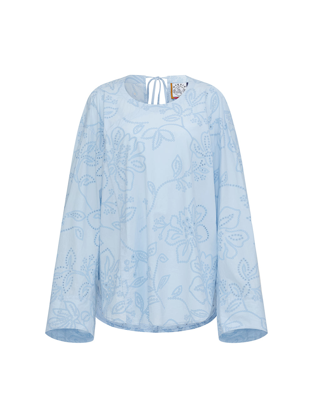 MUKZIN“Realm of Ethereal Mist”Romantic hollow-out shirt