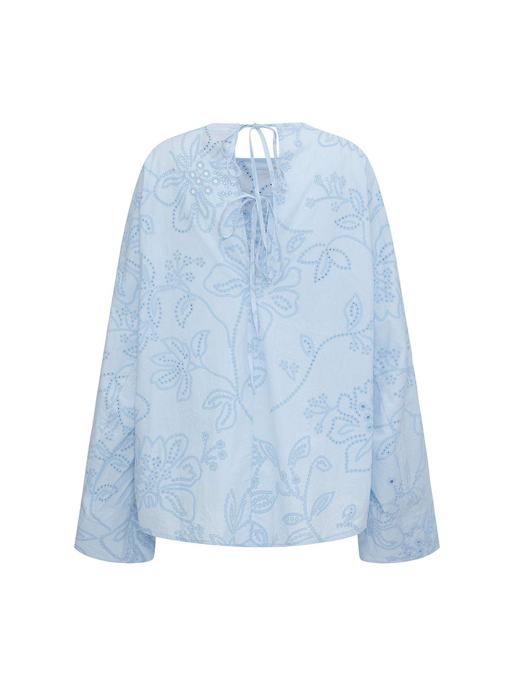 MUKZIN“Realm of Ethereal Mist”Romantic hollow-out shirt