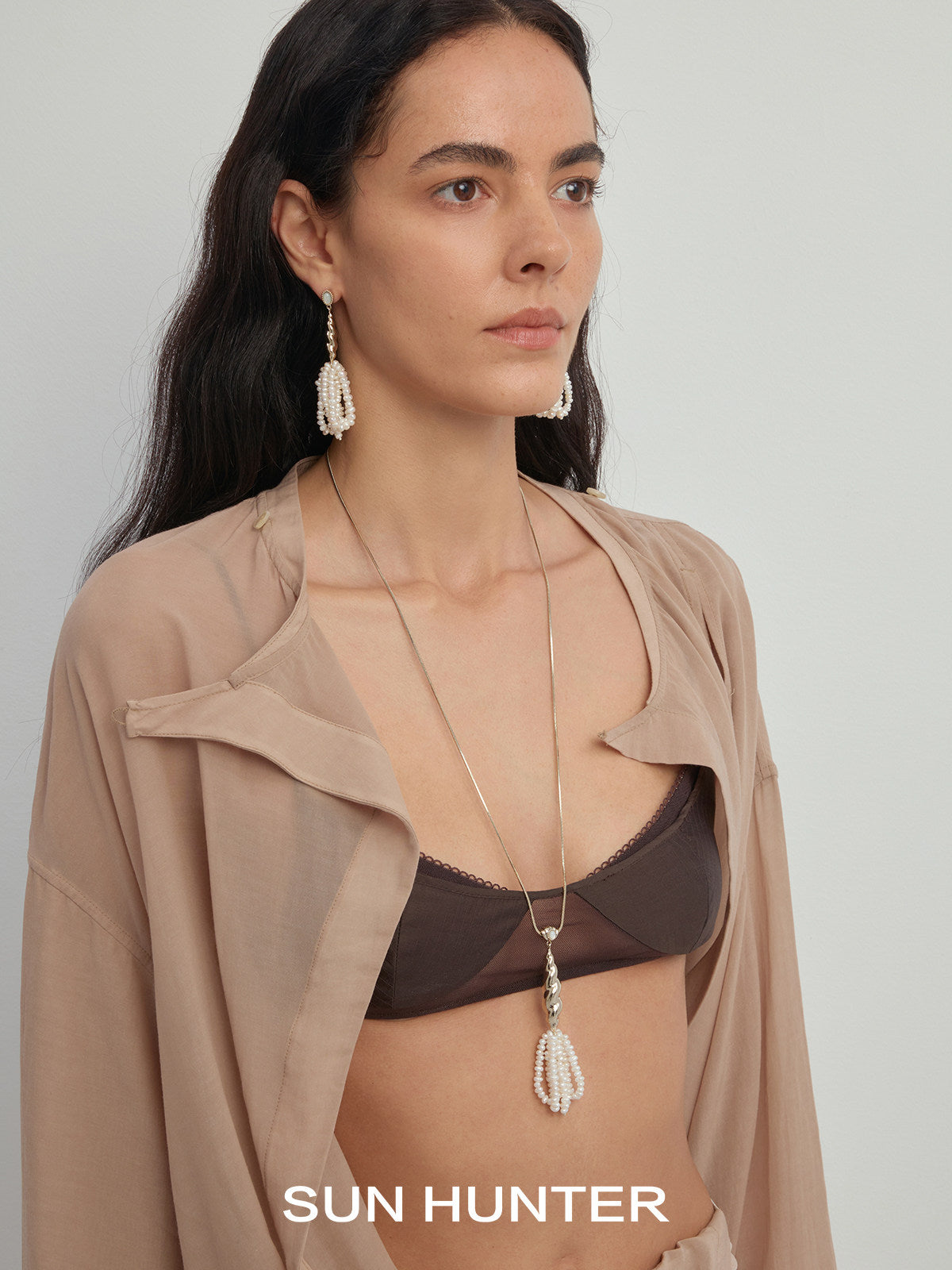 MUKTANK×SUN HUNTEROcean Conch Pearl Necklace