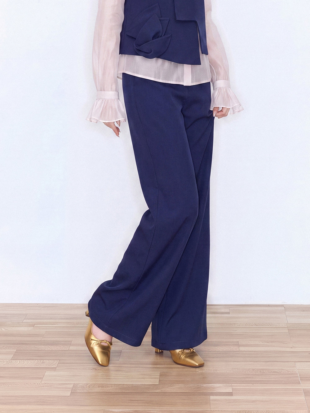 MUKZIN×Flourishing Blooms New Chinese-Style Trouser Set