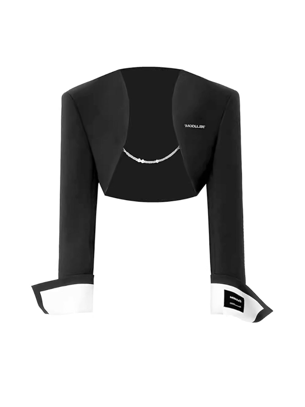 MUKTANK×MODULER Pearl Chain Classic Fashion New Set Suit Shirts