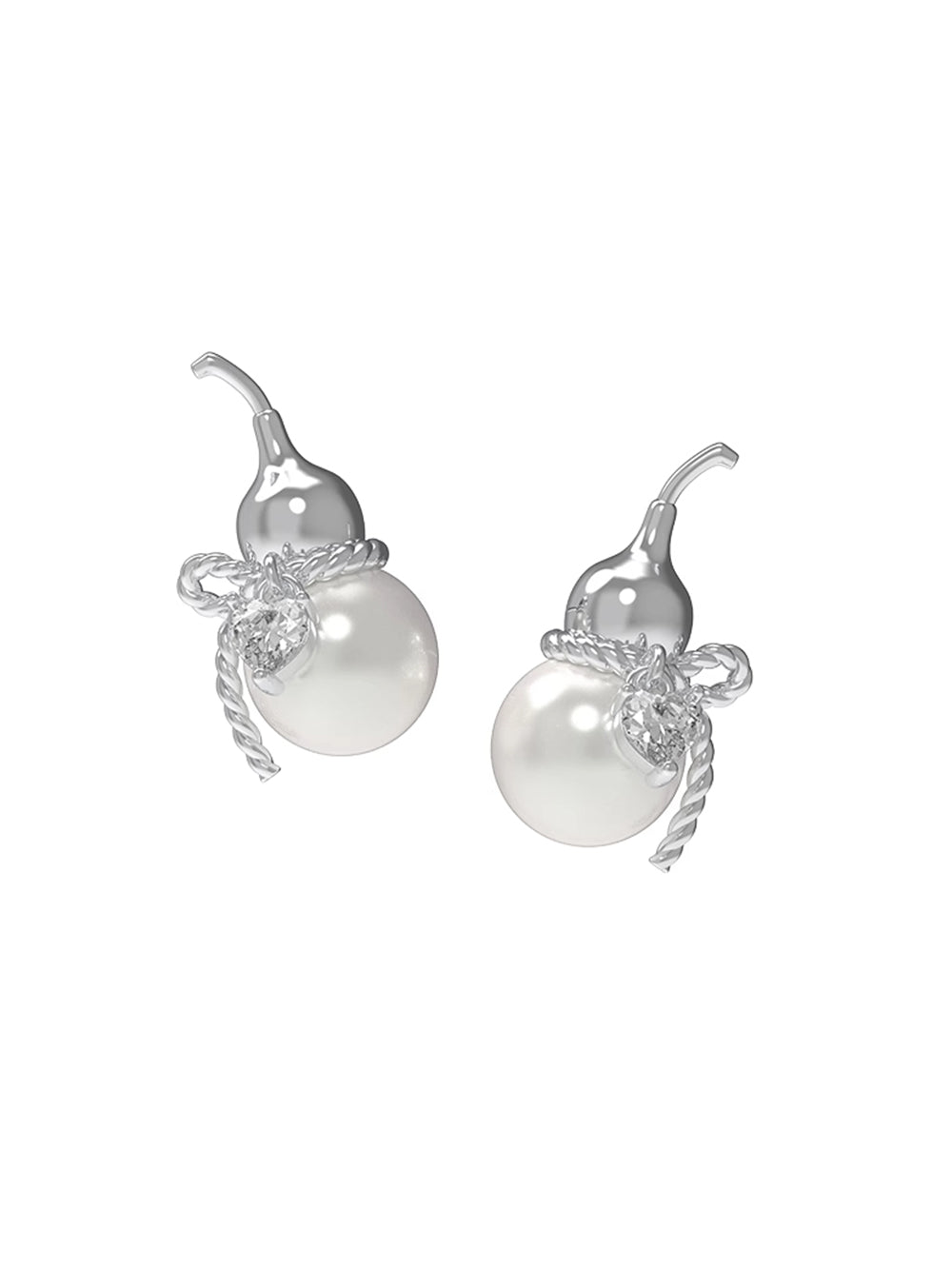 MUKTANK x SUN HUNTER AB Double-Layer Butterfly Tassel Earrings