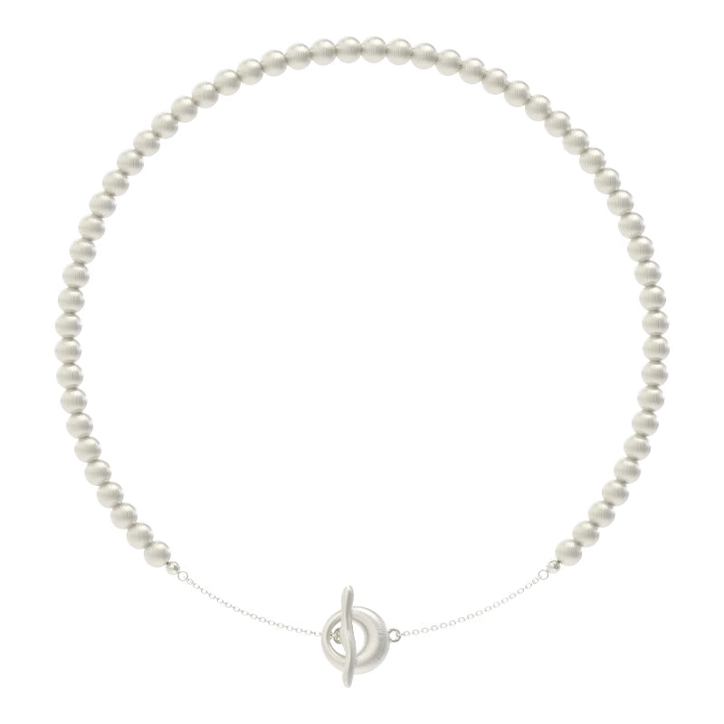 MUKTANK x SUN HUNTER Round Freshwater Pearl Necklace