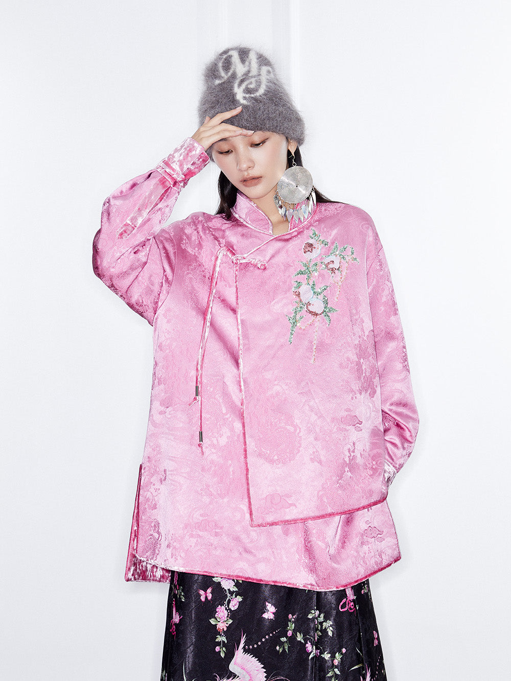 MUKZIN Linglong “Linglongzi”Chinese-style Jacquard Shirt