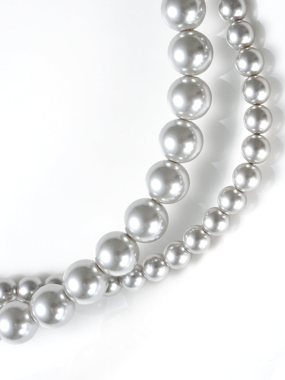 MUKTANK Madama Akoya Double Layered Necklace Madama Akoya