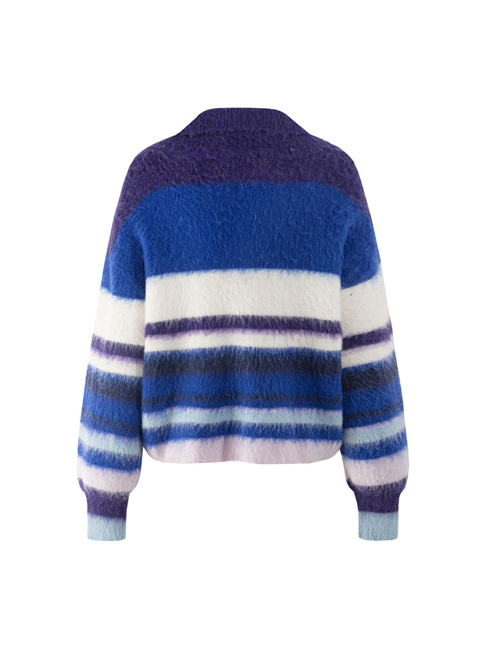 MUKZIN Bow Striped All-match Casual Cute Sweatshirt