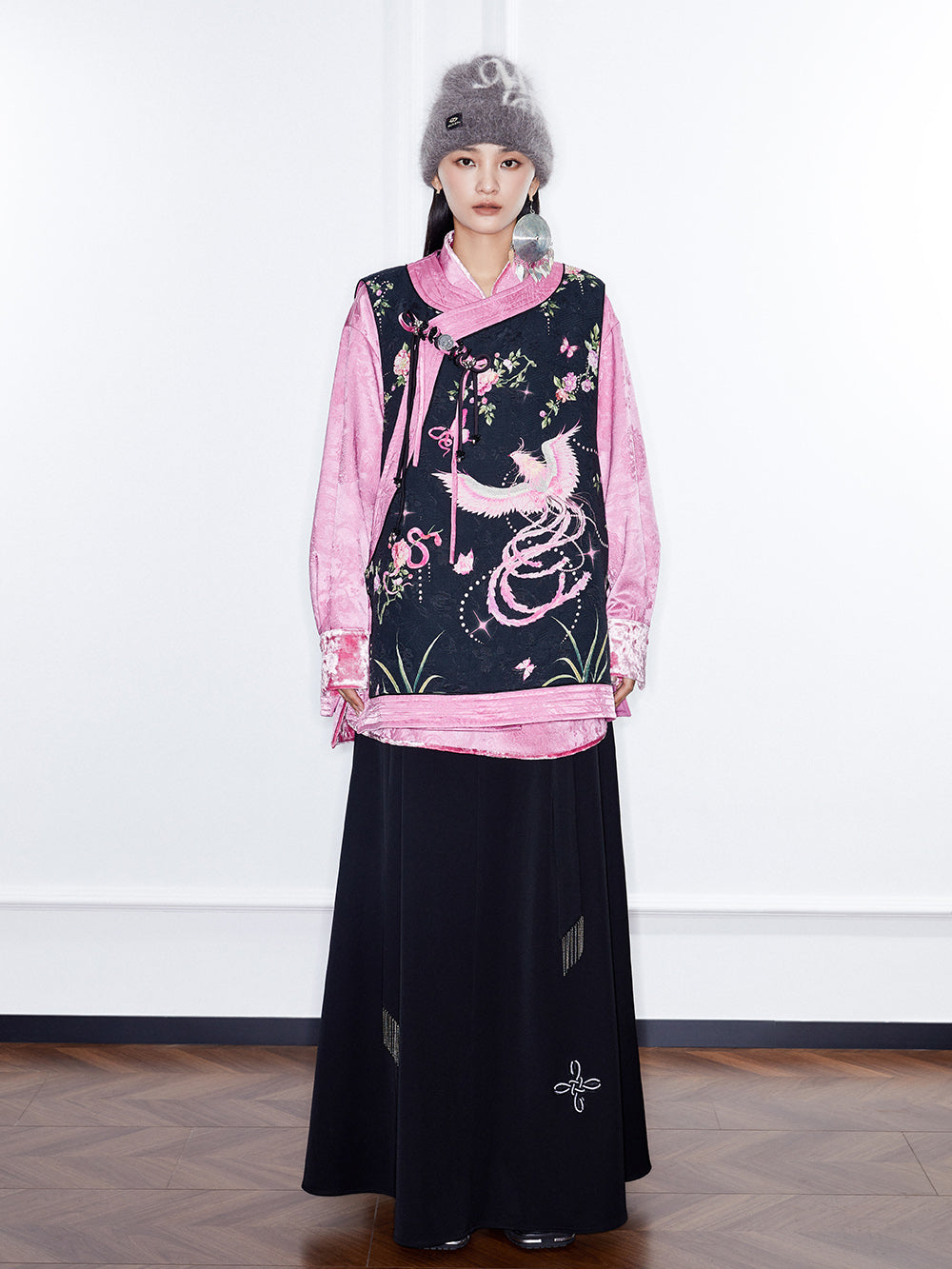 MUKZIN Linglong "Fengqi" Chinese-style Shirt Vest
