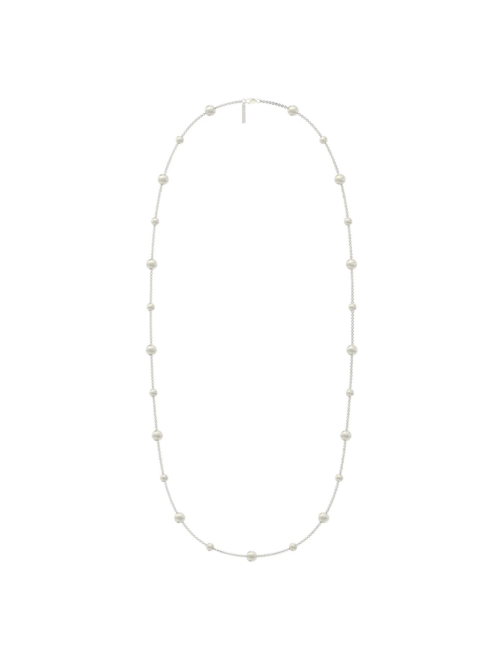 MUKTANK×SUN HUNTER Oval Brushed Necklace