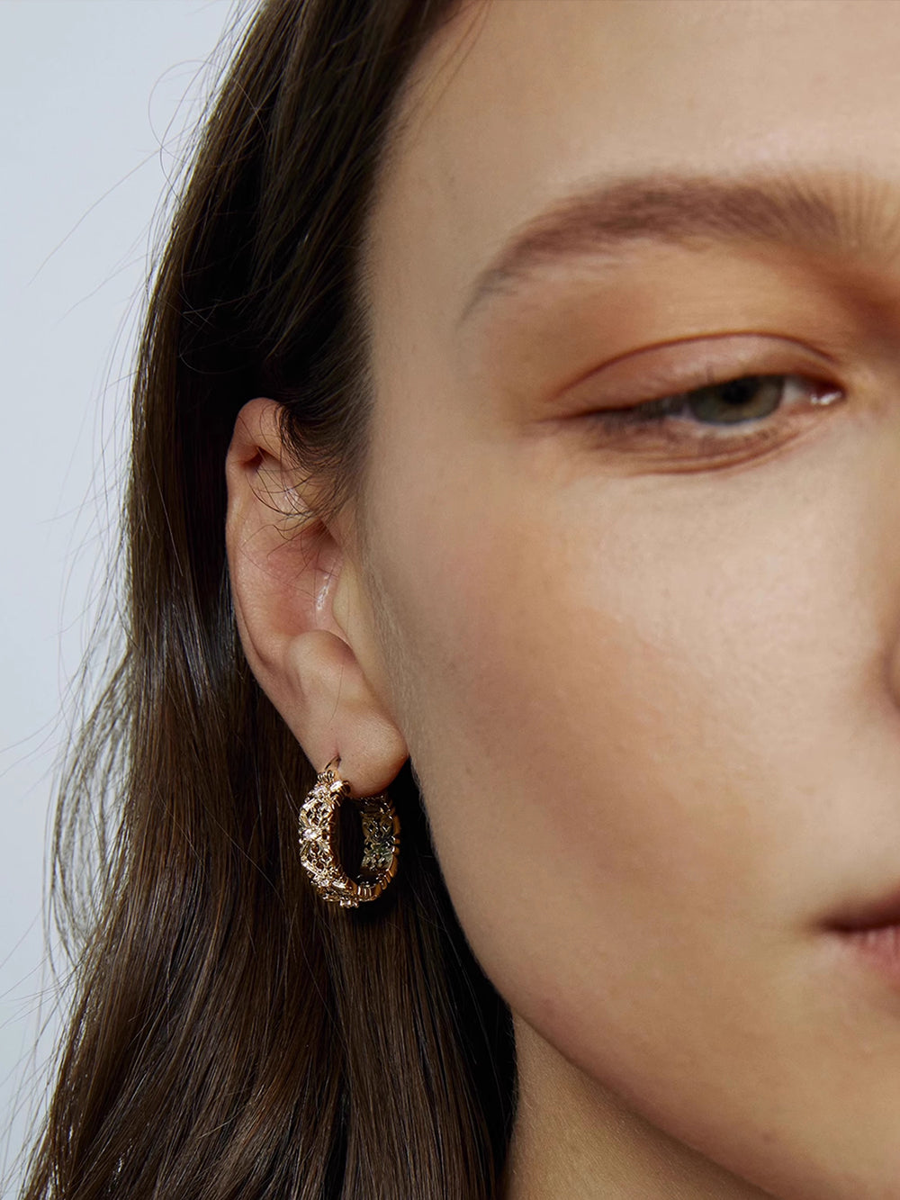 MUKTANK×SUN HUNTER Iris Earrings