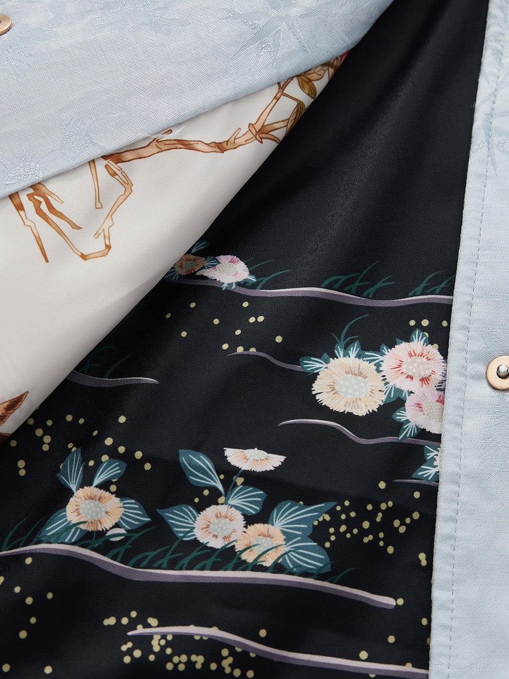 MUKZIN Linglong "Linglongzi"Shirt-style Down Jacket.
