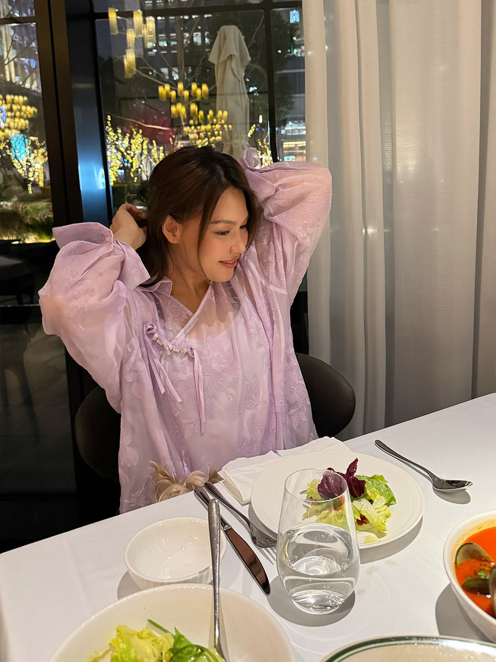 MUKZIN“Capsule Collection”Purple Shirt