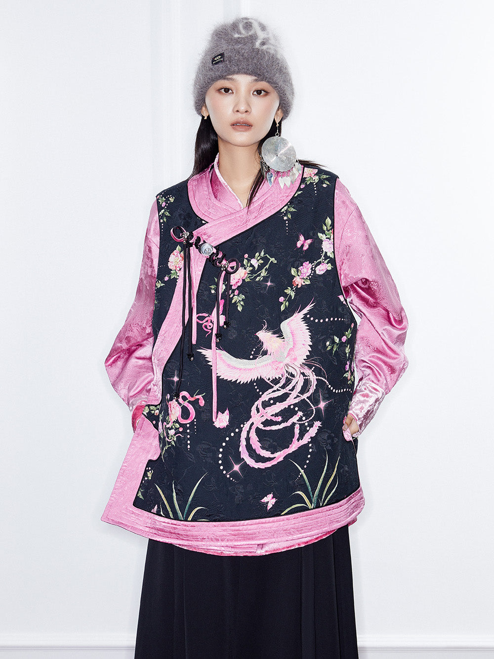 MUKZIN Linglong "Fengqi" Chinese-style Shirt Vest
