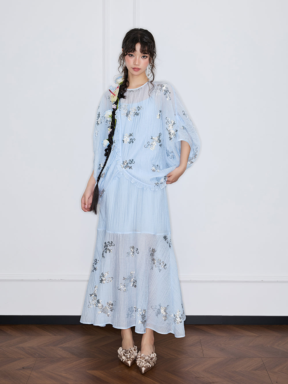 MUKZIN“Capsule Collection”New Chinese Style Elegant Dress (Two-Piece Set)