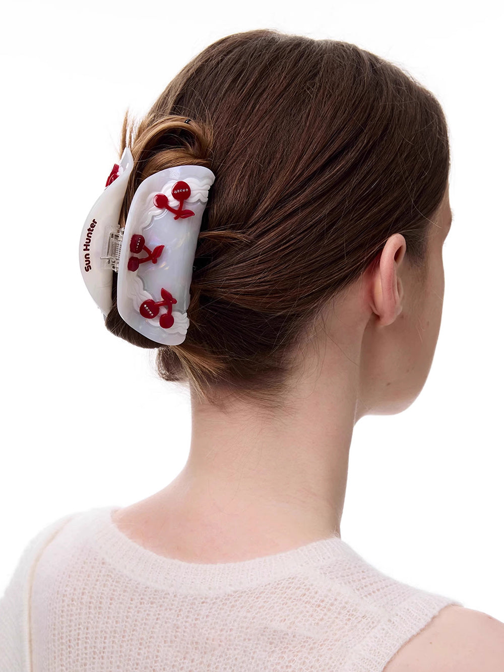 MUKTANK×SUN HUNTER Cherry Cake Hair Clip