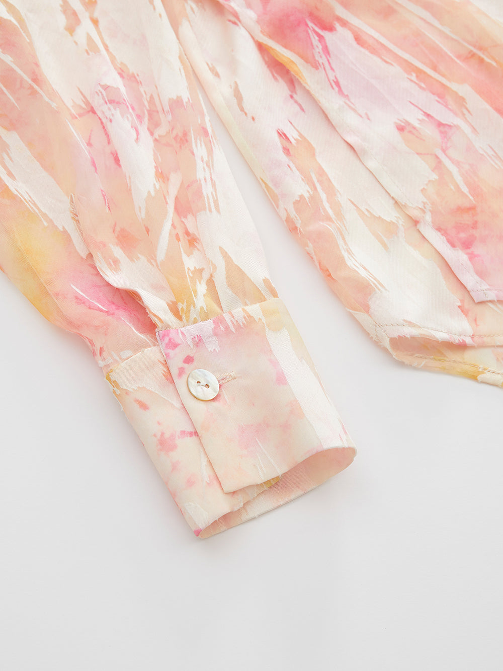 MUKZIN“Capsule Collection”New Chinese Style Iridescent Embroidery Top