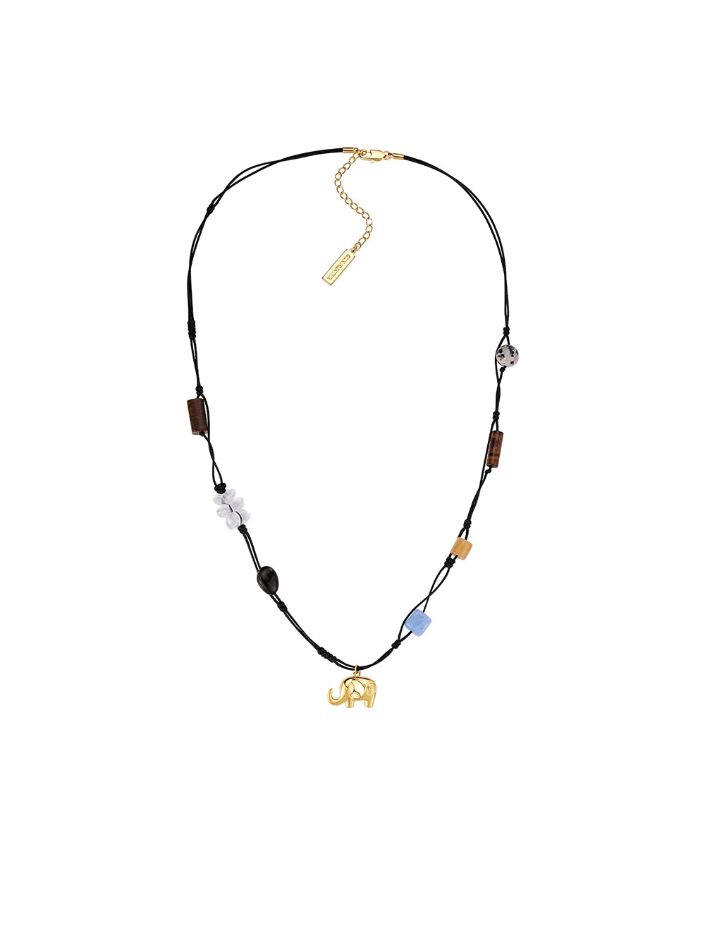 MUKTANK×SUN HUNTER Tiger's Eye Acorn Necklace