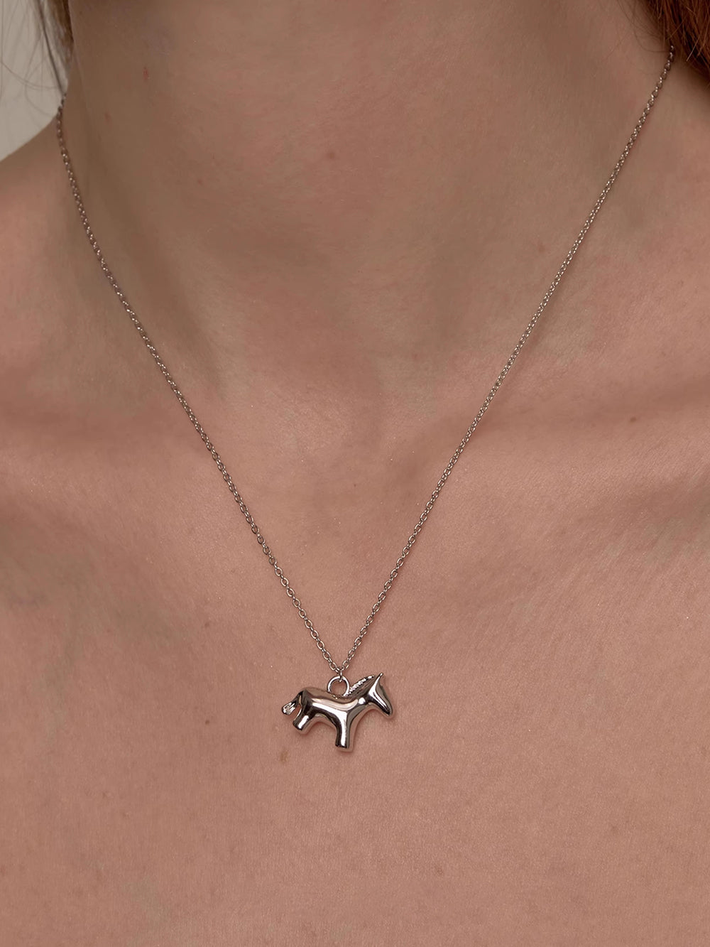 MUKTANK×SUN HUNTER Pony-shaped Basic Plain Chain