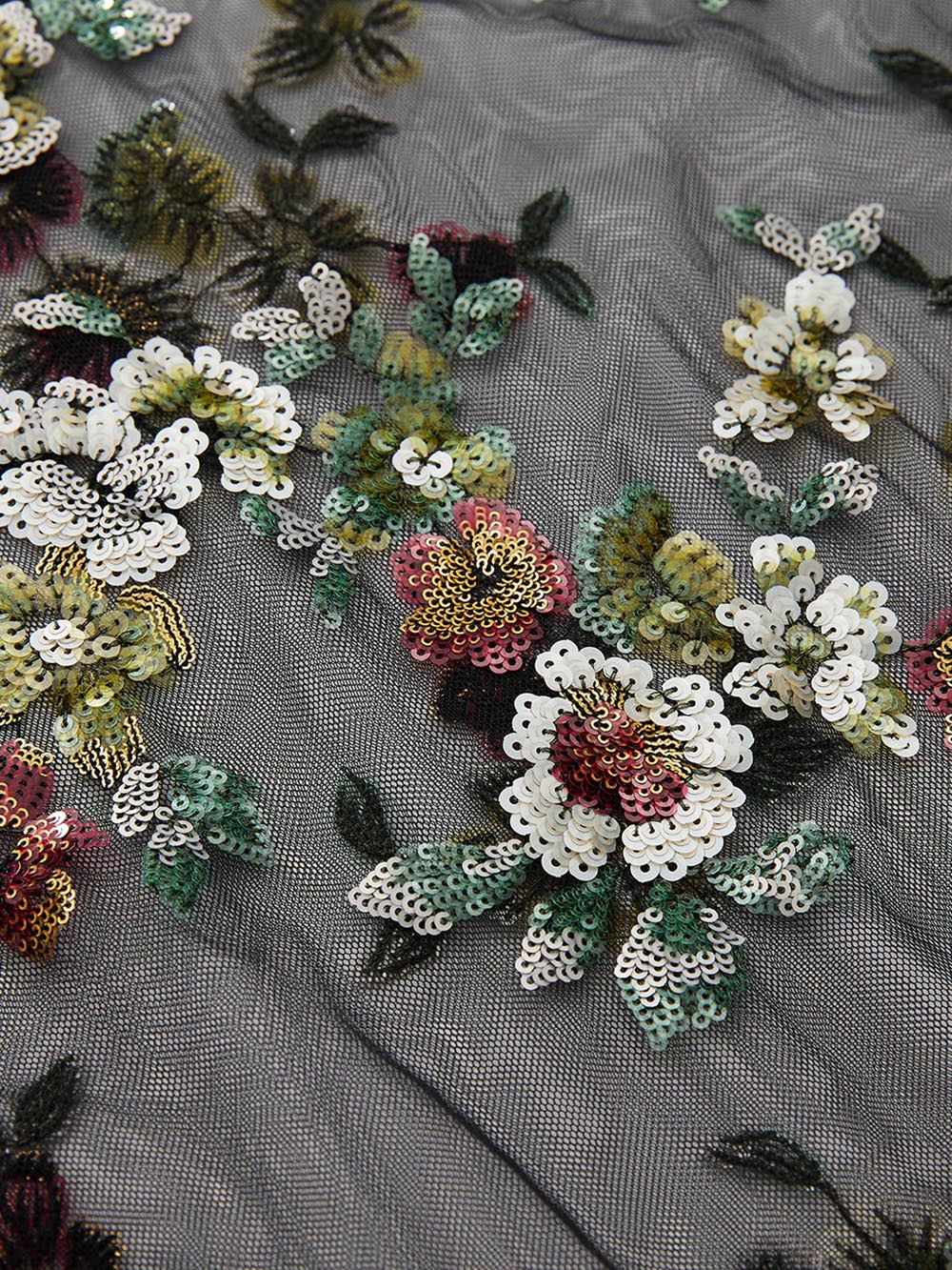 MUKZIN Linglong "Flowers Playing with Shadows"Chinese-style Color-Blocked Shirt Cotton Jacket.