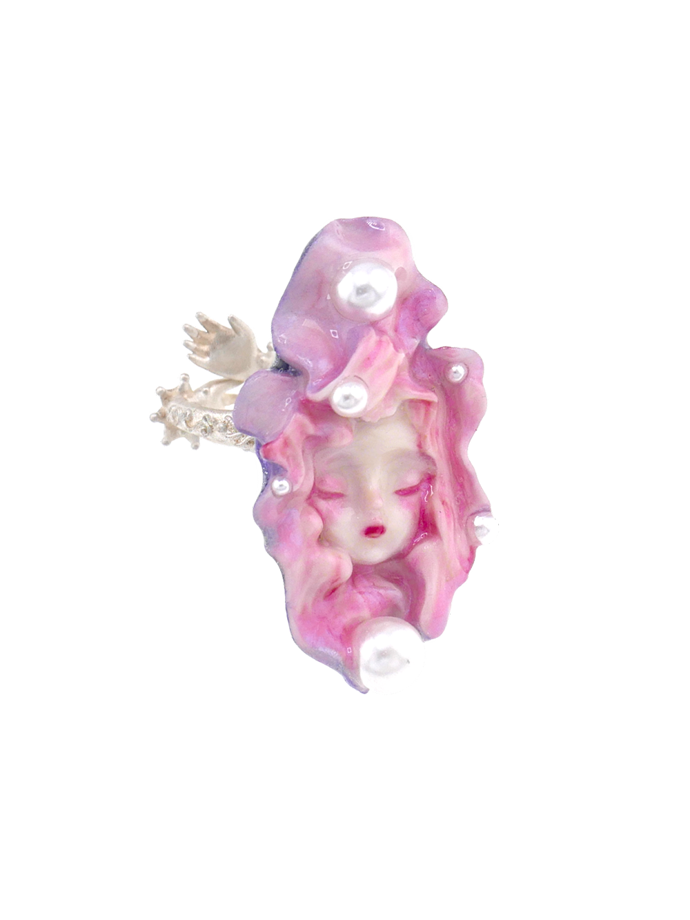 MUKTANK×QUANDO Fairy Lilith Silver Rings