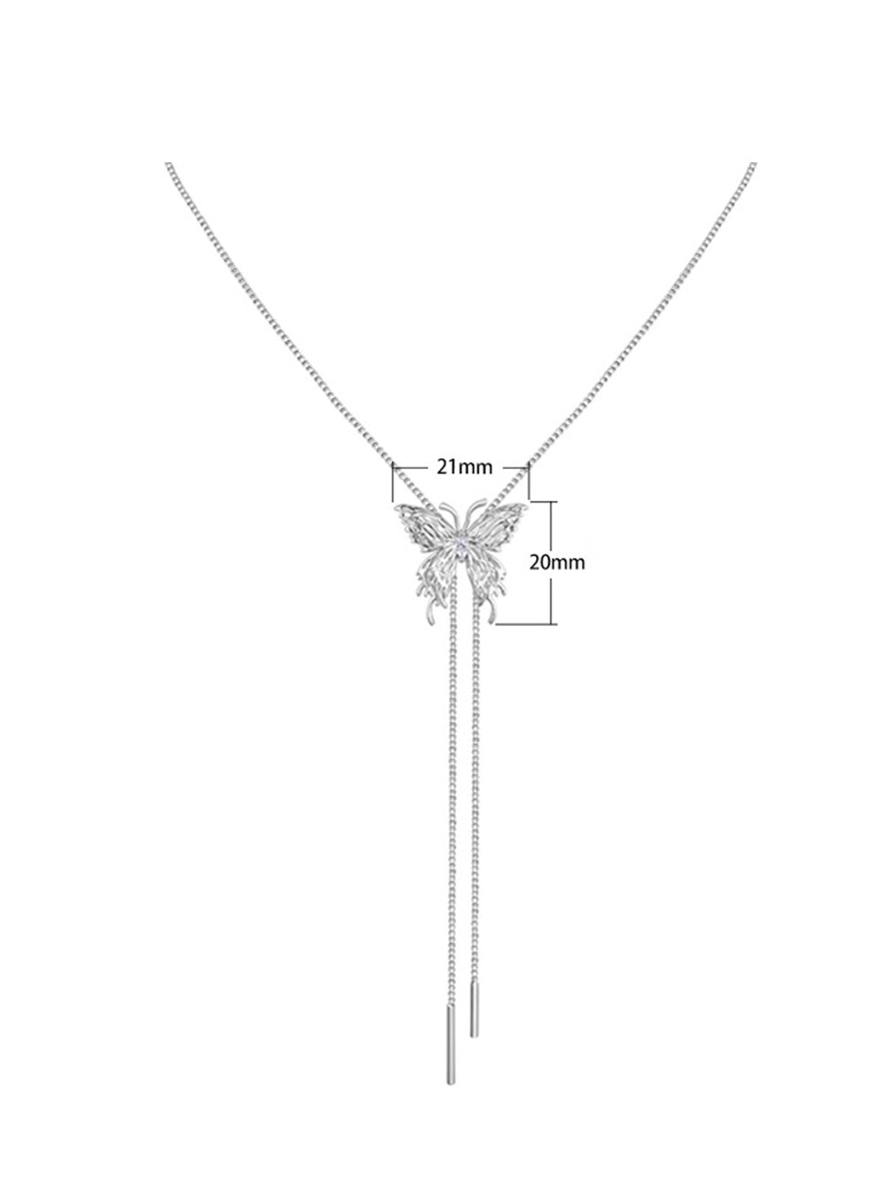 MUKTANK×SUN HUNTER Long Iris-themed Necklace