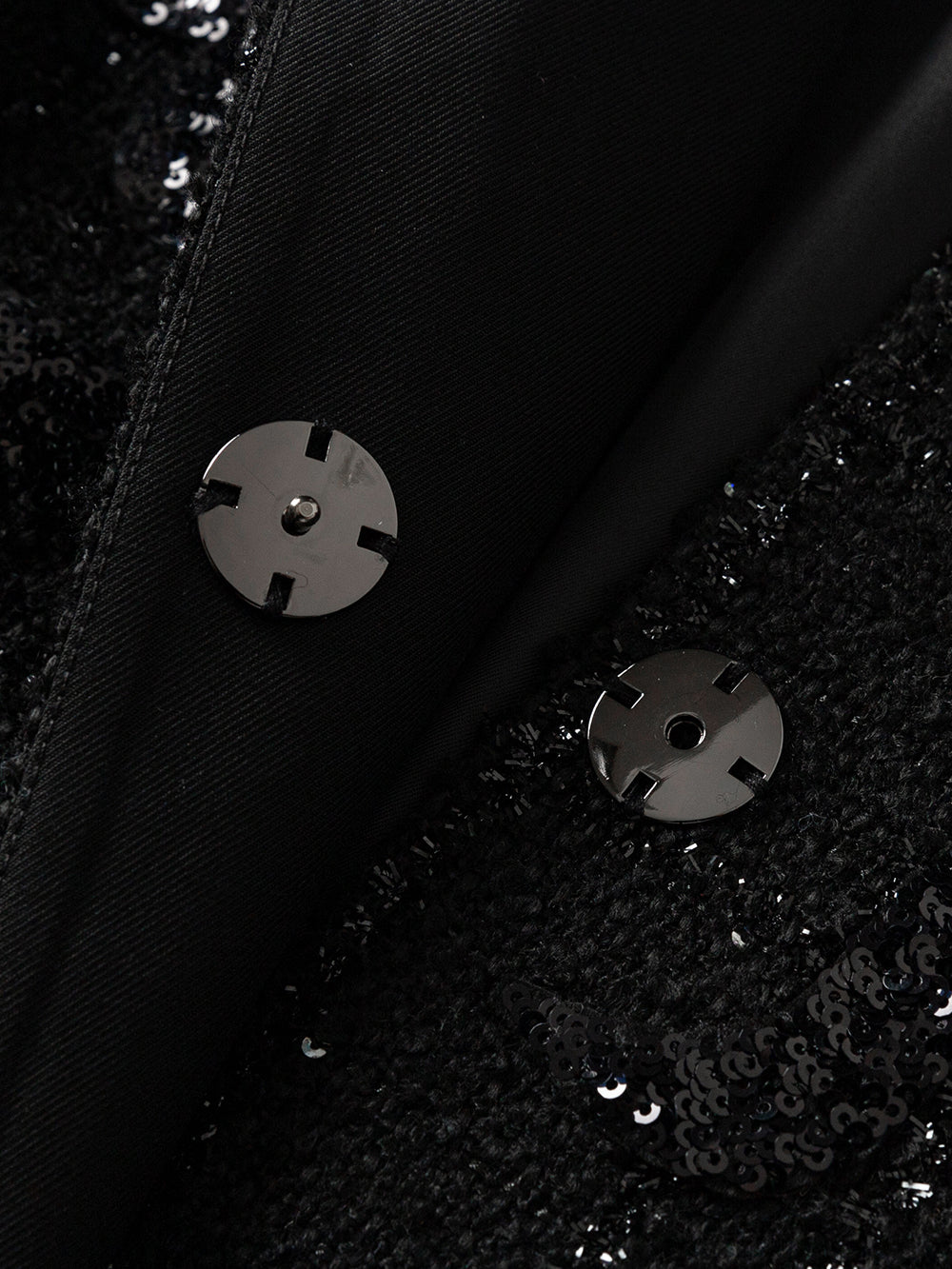 MUKZIN Puff Sleeve Popular Black Temperament All-match Coat