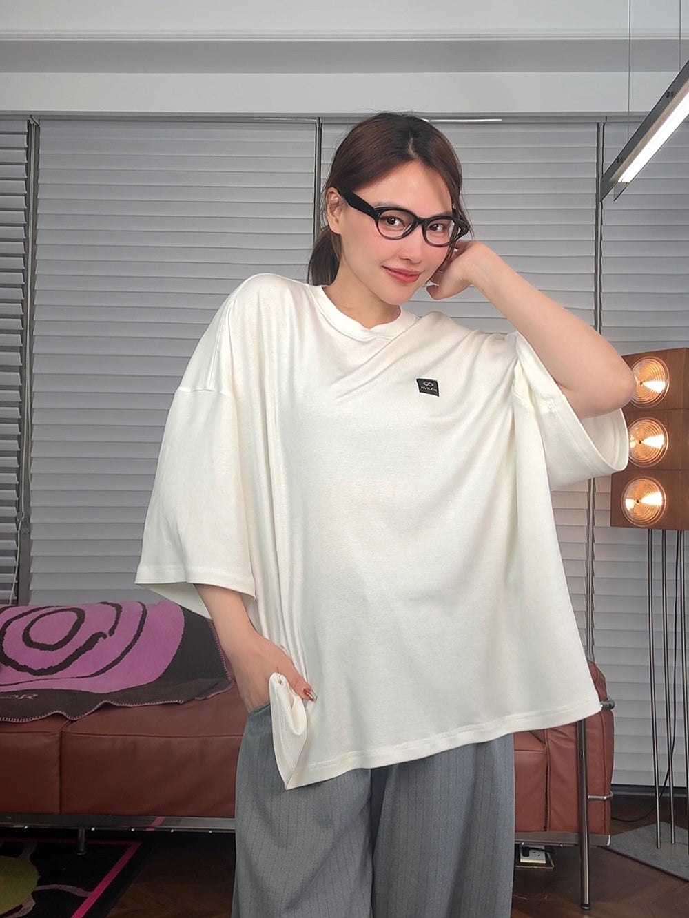 MUKZIN“Capsule Collection”Comfortable Basic T-Shirt