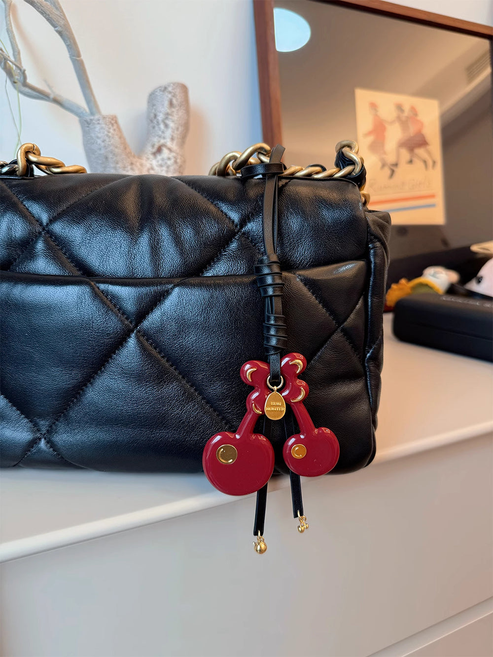 MUKTANK×SUN HUNTER Cherry-shaped Ornament