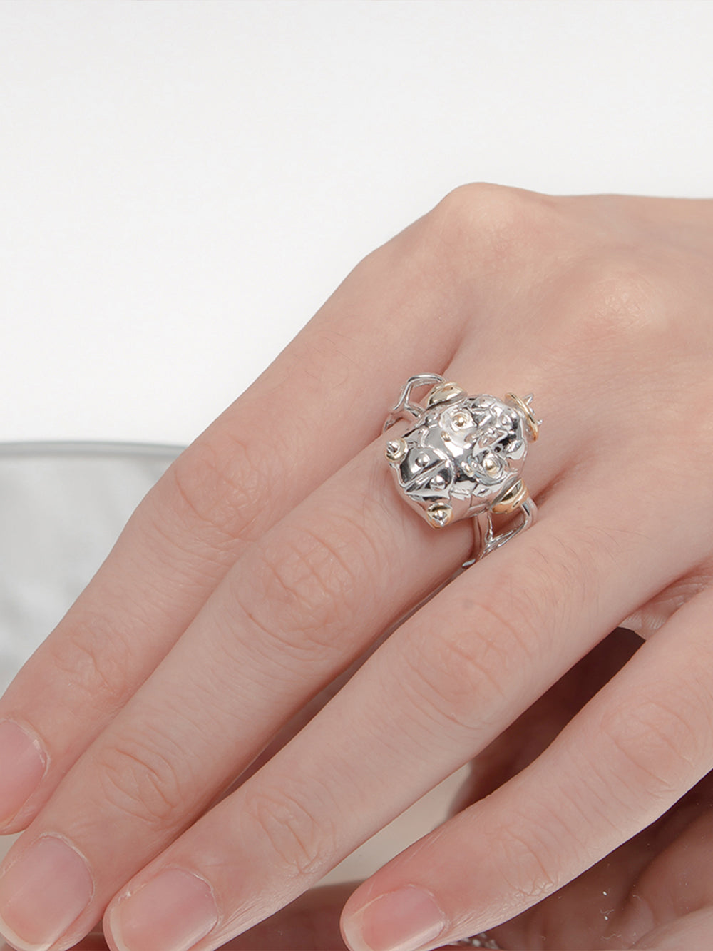 MUKTANK×QUANDO Ex Machina Sterling Silver Rings