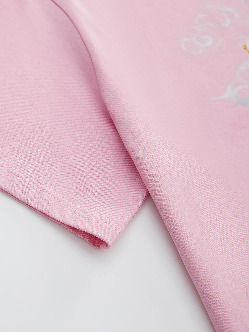 MUKZIN SpringPrelude “Fortunate Tiger Soaring through Clouds” Pure Cotton Washed and Distressed Oversized T-shirt