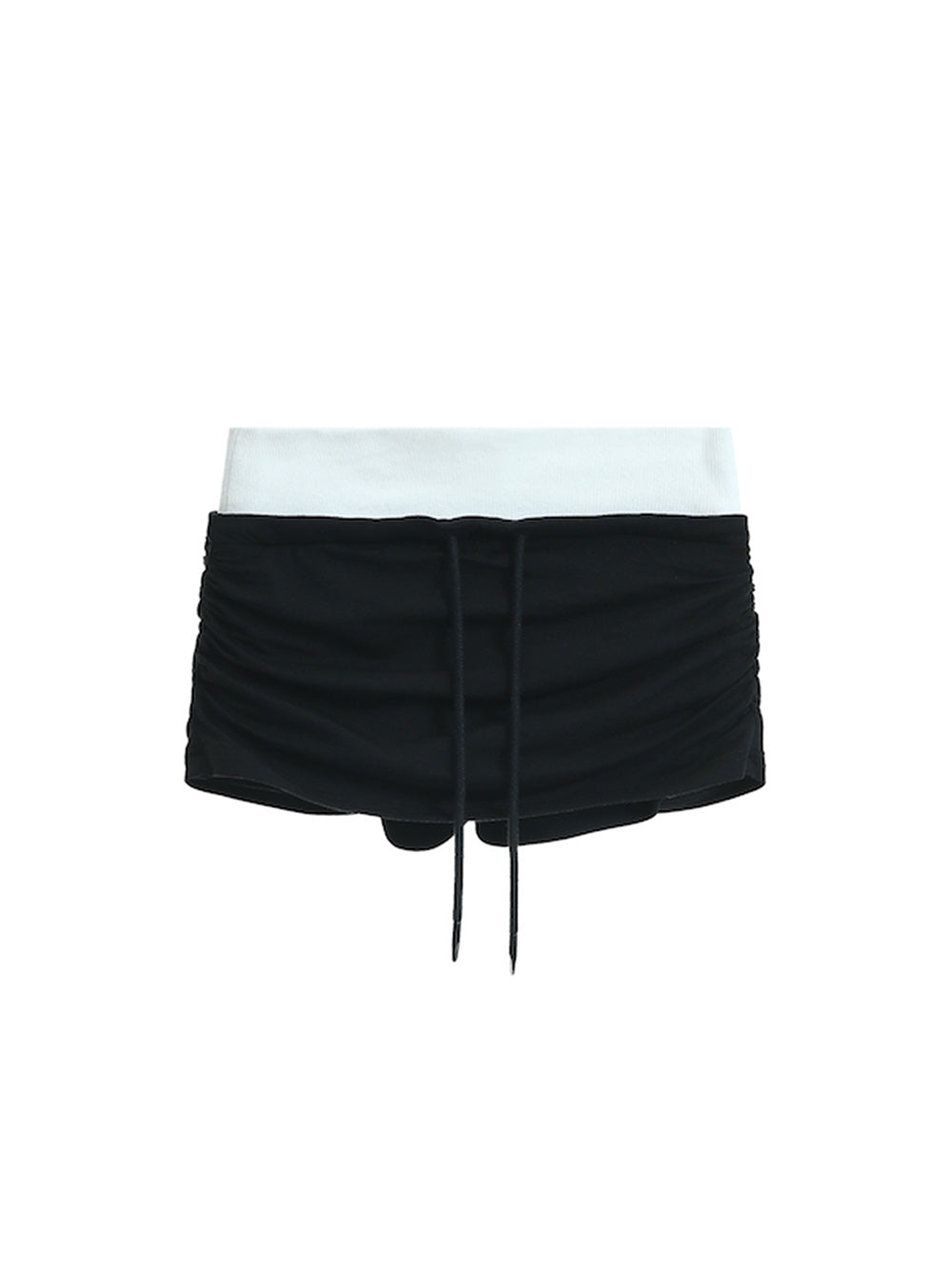 MUKTANK×MODULER Mid-low Waisted Tencel Skirt-pants With a Stacked Feel (Anti-sheer Design)