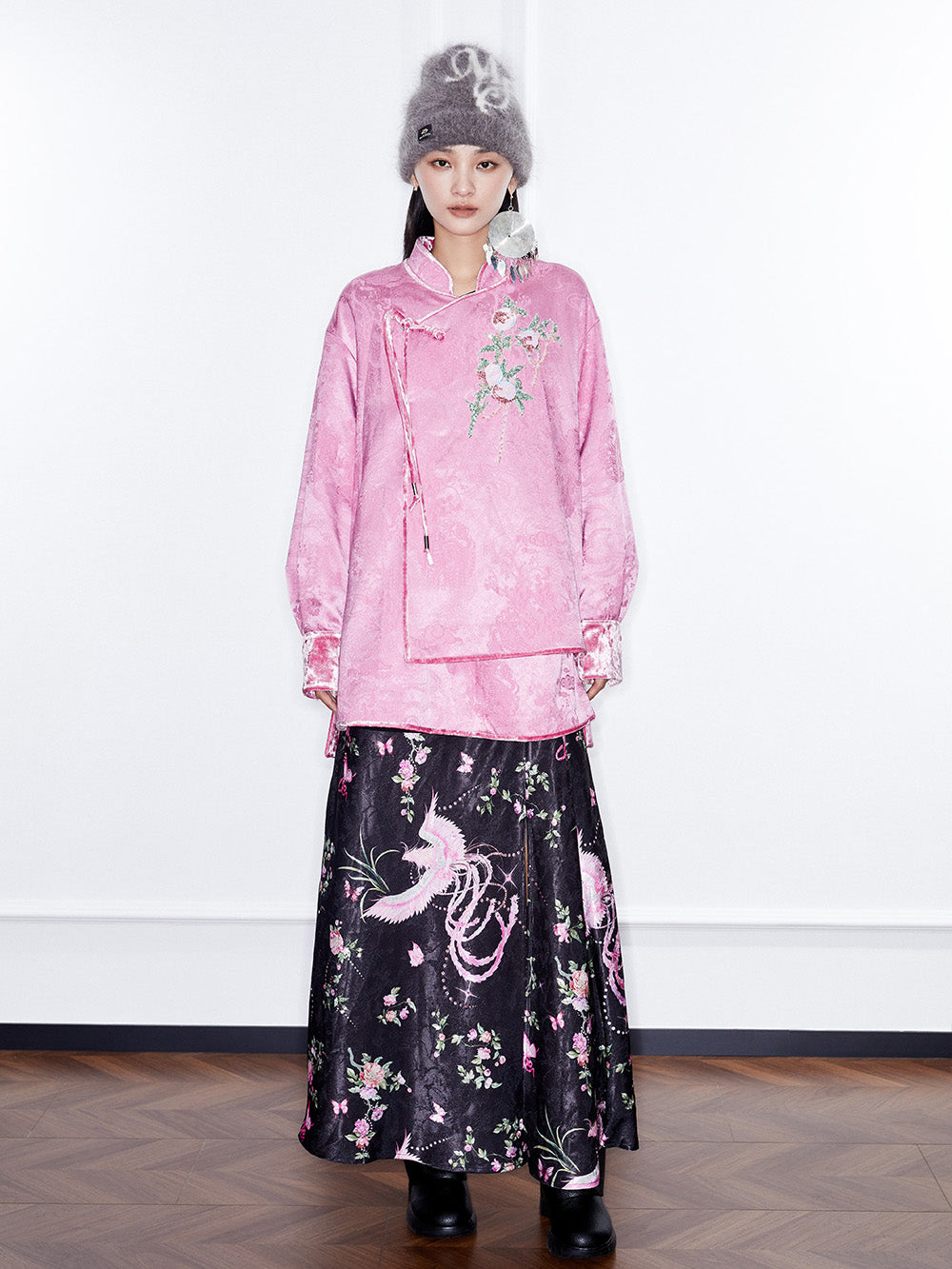 MUKZIN Linglong “Linglongzi”Chinese-style Jacquard Shirt