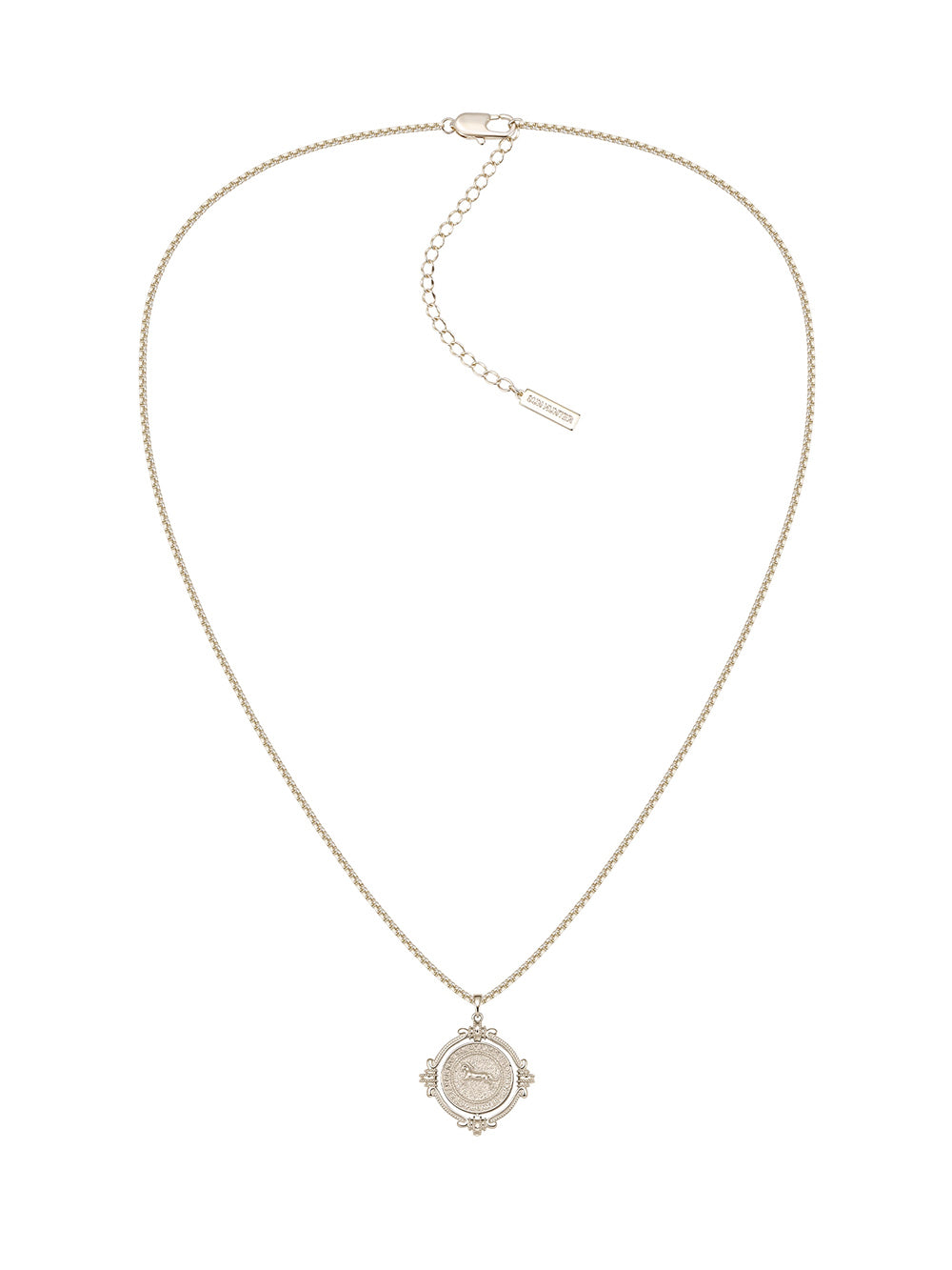 MUKTANK×SUN HUNTER Double-sided Reversible Coin Necklace