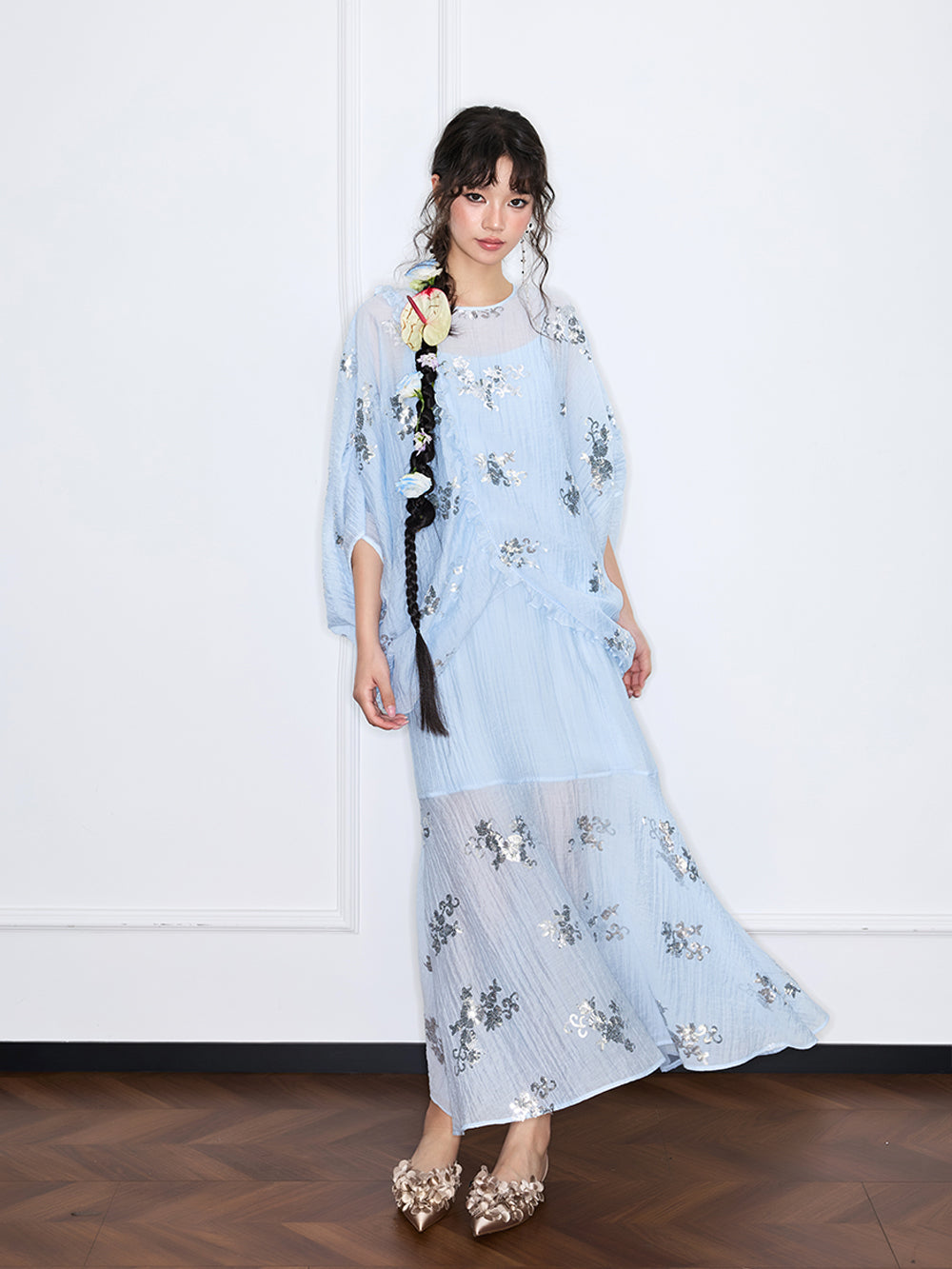 MUKZIN“Capsule Collection”New Chinese Style Elegant Dress (Two-Piece Set)