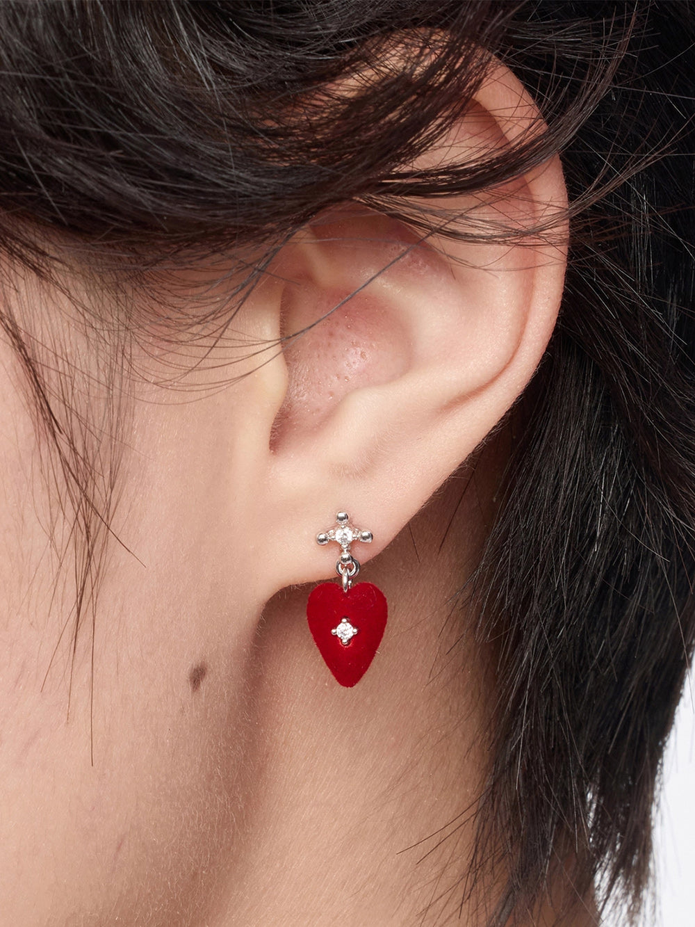 MUKTANK×SUN HUNTER Velvet Heart Jewelry Set
